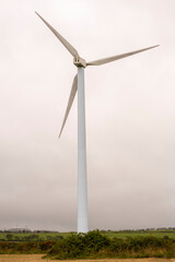 White windmill, sustainable energy