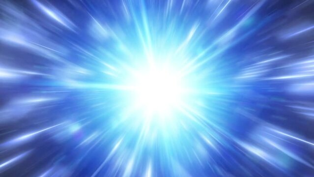 Light spreading from the center. Shining light. Image video of technology.