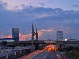bridge at night
