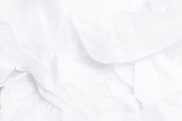 Paper Packaging filler, white wooden background