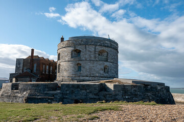 Calshot Castle is an artillery fort constructed by Henry VIII on the Calshot Spit Hampshire England