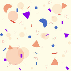 Background with geometric elements, light shades. background picture geometry. vector background