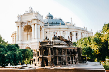 Fototapeta na wymiar Odessa National Academic Theater of Opera and Ballet.