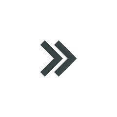 simple arrow and directions icon