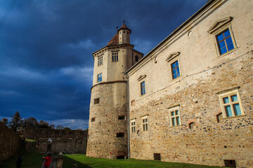 Obraz premium Inside the Fagaras Citadel in Brasov, Romania - a historical monument