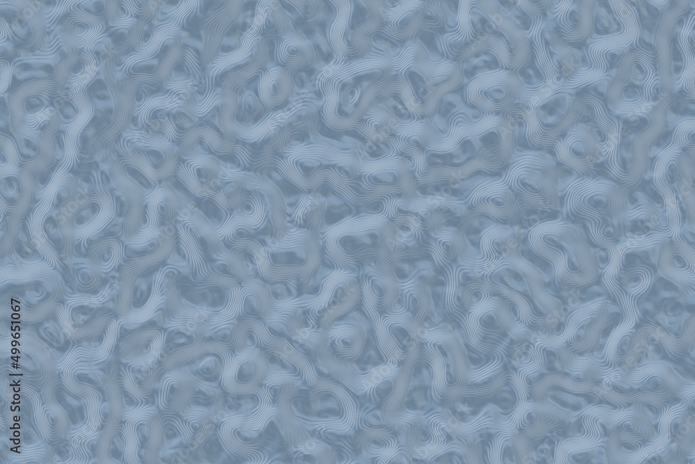 Aufkleber artistic blue pattern with soft forms computer graphic background or texture illustration