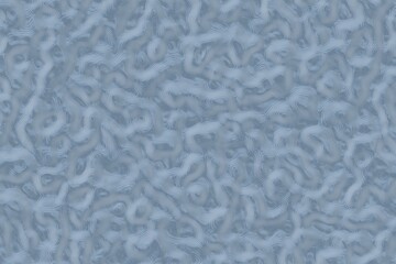 artistic blue pattern with soft forms computer graphic background or texture illustration