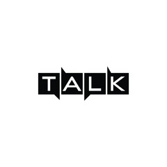 talk, speak, logo template. Chat vector logotype design template. -vector