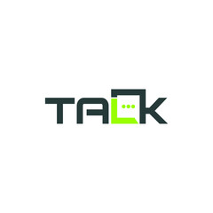 talk, speak, logo template. Chat vector logotype design template. -vector
