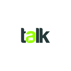 talk, speak, logo template. Chat vector logotype design template. -vector