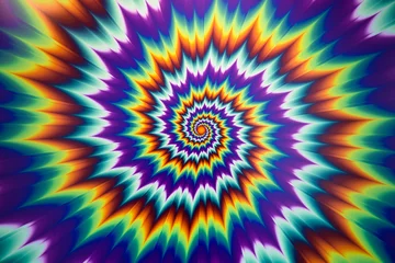 Abstrakter Illusionshintergrund mit der Illusion von Bewegungsobjekten © SellStock