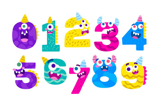 Monster-themed Number
