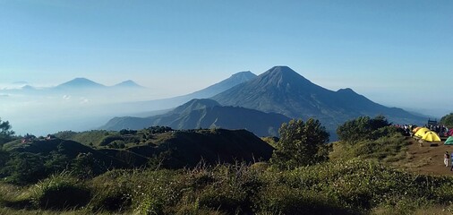 landscape in the morning