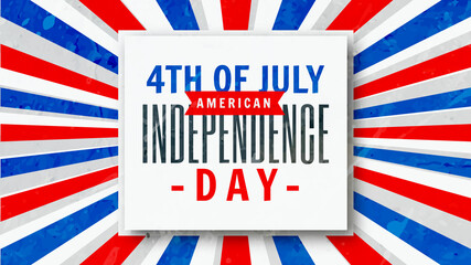 4th july independence day United State Independence day Web banner Background