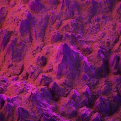 alien purple landscape