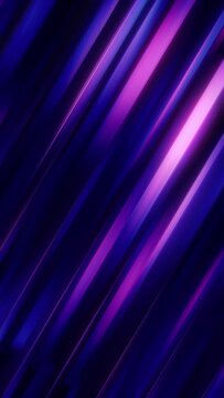 Deep Purple Blue Slanted Stripe Texture Background Loop