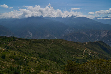 Fototapeta premium Cañón del Chicamocha