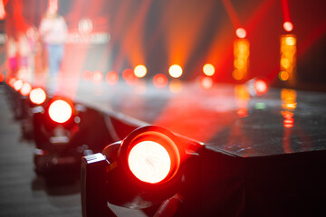 rays of light illuminate the scene