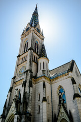 Sacred Heart church in Koszeg, Hungary