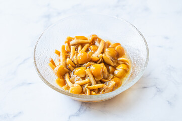 なめこの和え物