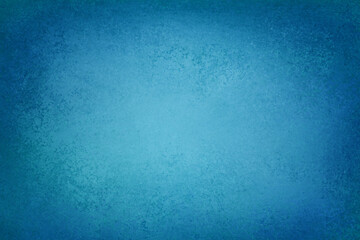 blue background texture and grunge, old distressed vintage background design with dark blue vignette border and light blue center, elegant product display background, website banner, solid blue design