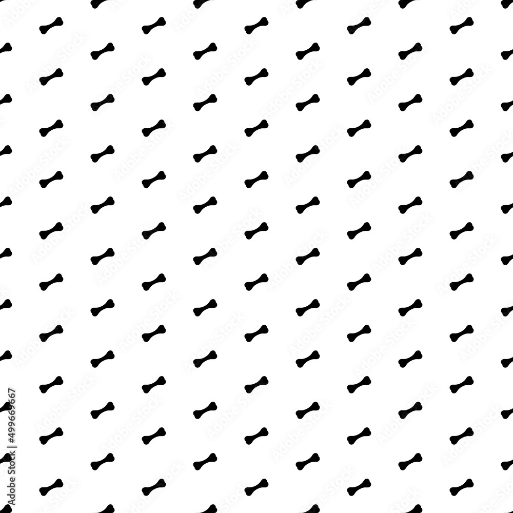 Poster square seamless background pattern from geometric shapes. the pattern is evenly filled with big blac