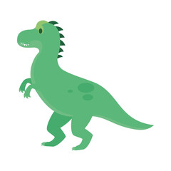 Obraz premium green raptor icon