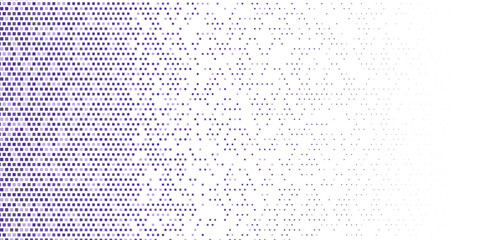 Abstract pixel banner design