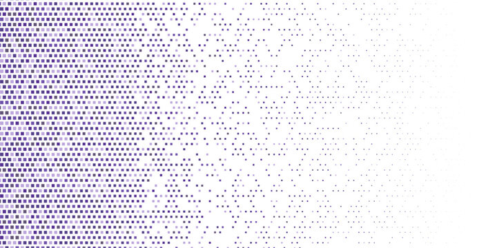 Abstract pixel banner design