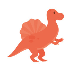 cartoon velociraptor dinosaur