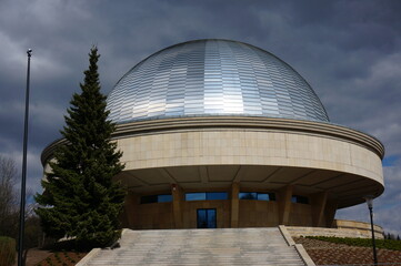 Obraz premium Planetarium is the oldest in Poland. Chorzow, Poland.