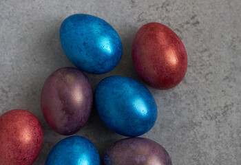Painted eggs for easter