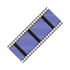 Fototapeta premium film tape icon