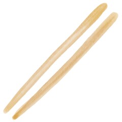 Watercolor wooden sushi sticks. Japanese Asian food. Sublimation isolated design element. Hand drawn illustration for restaurant menu