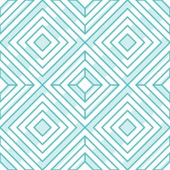White and blue pastel abstract line geometric diagonal square seamless pattern background. Vector illustration.