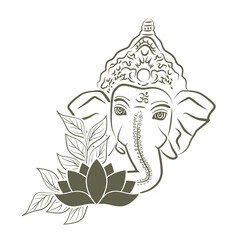 Lord Ganesha, vector