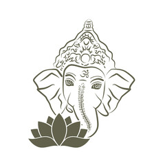 Lord Ganesha, vector