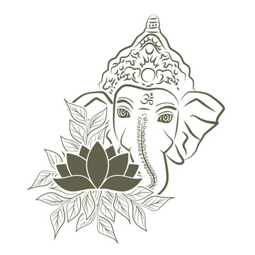 Lord Ganesha, vector