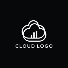 Cloud Logo vector design Template