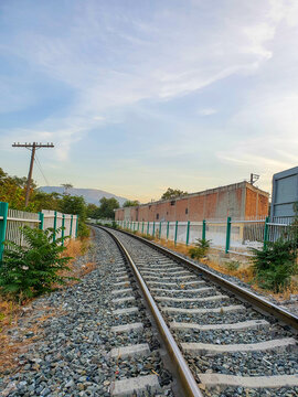 railway in the countryside