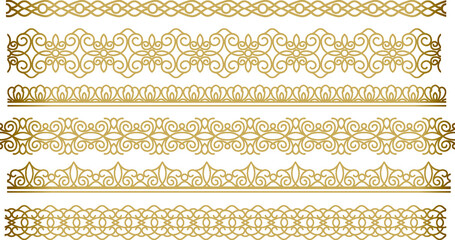 pattern with ornaments