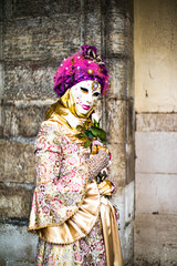 Fototapeta na wymiar Karneval in Venedig