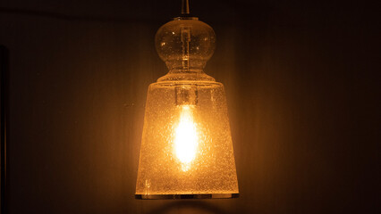 lamp on the wall