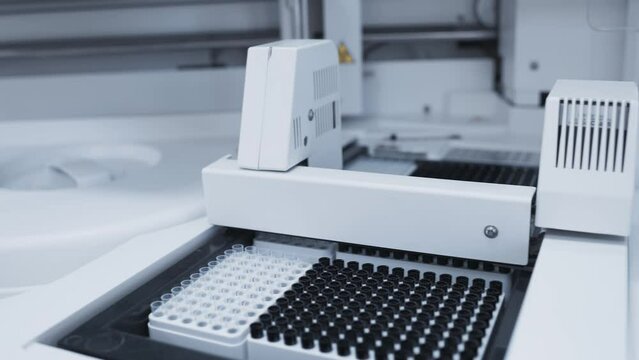 Analyzer device for working with blood, urine, biomaterials. Modern medical computerized equipment