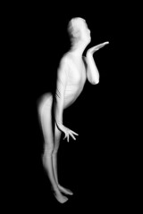 Naklejka premium Morphsuit Weiblich