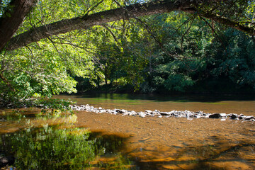 Old bridge at the Vezere river