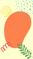 Trendy Abstract Story Art Templates for Social Media Posts Mobile Apps Banners Design and Web Internet ads  Abstract Background