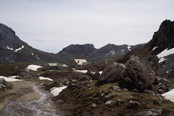 mountain road in Picos de Europa National park, spain