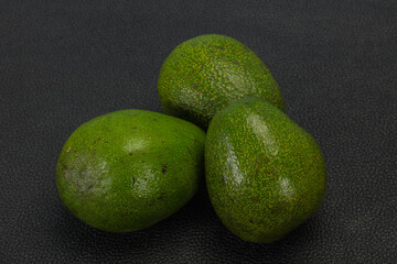 Ripe green dietary avocado - superfood