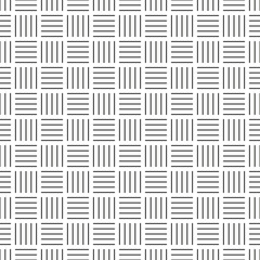Seamless abstract geometric crosshatch pattern - 499692686